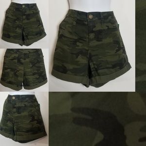 Camouflage Utility Shorts
